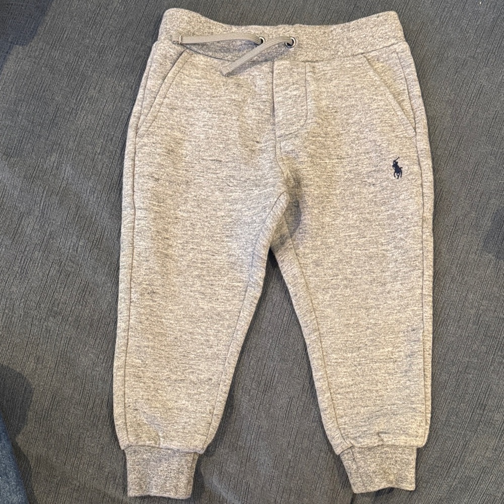 Polo Gray Kids Jogger Pants